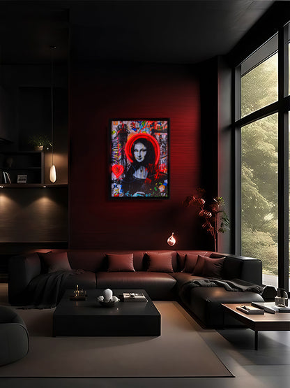 Mona Lisa LED Wall Art Home Decor
