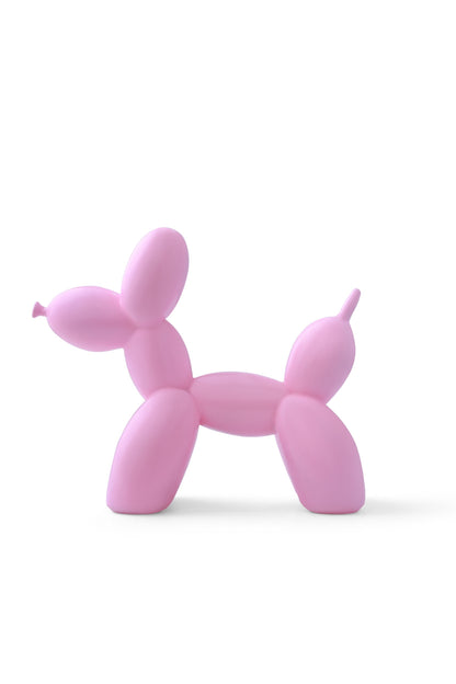Balloon Dog Pink Matte Home Decor Sculpture (20 x 18 x 9 cm)