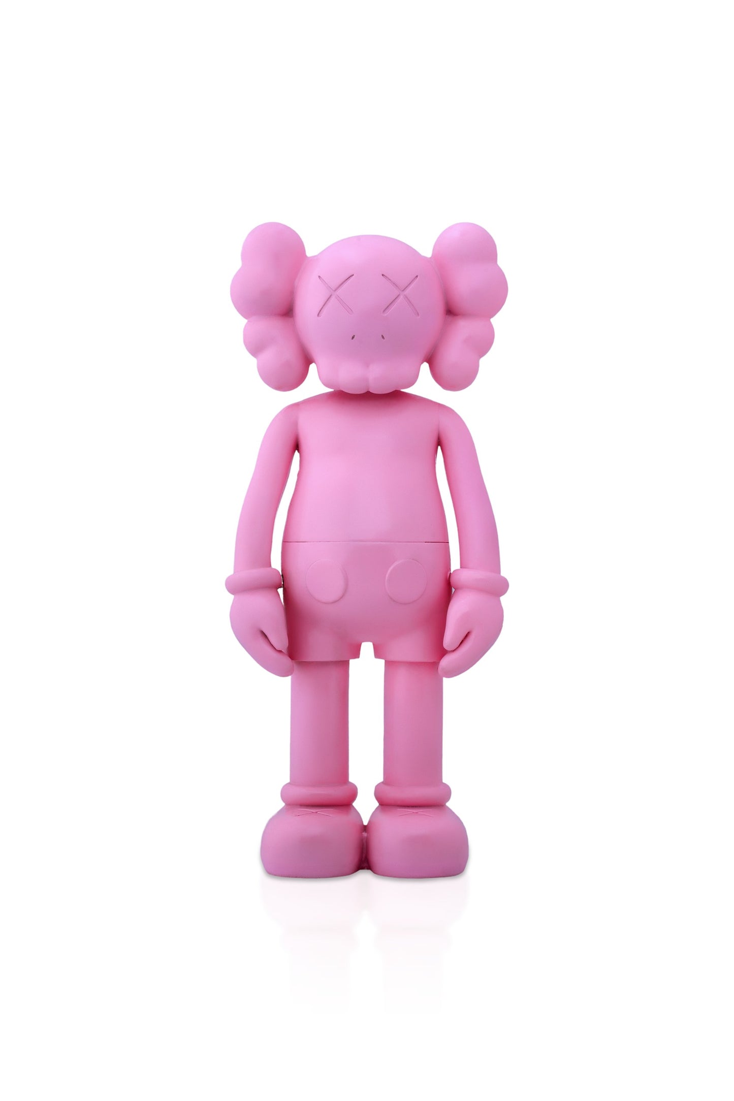 Kaws Sculpture Pink Matte Home Decor (14 x 30 x 8 cm)