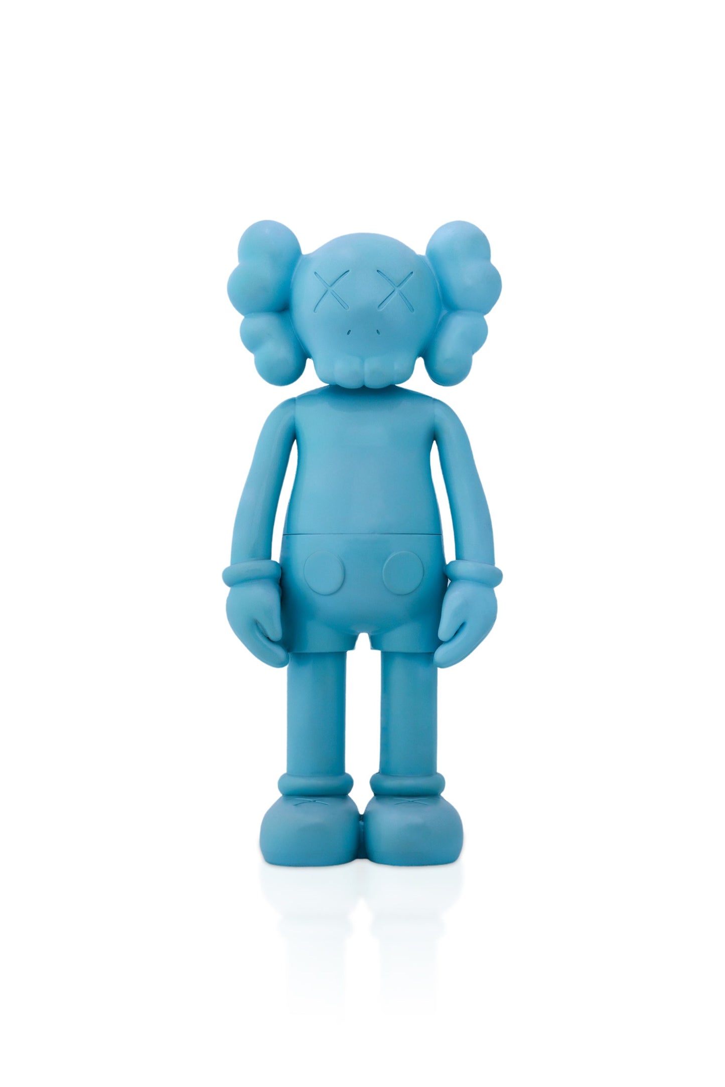Kaws Sculpture Sky Blue Matte Home Decor (14 x 30 x 8 cm)