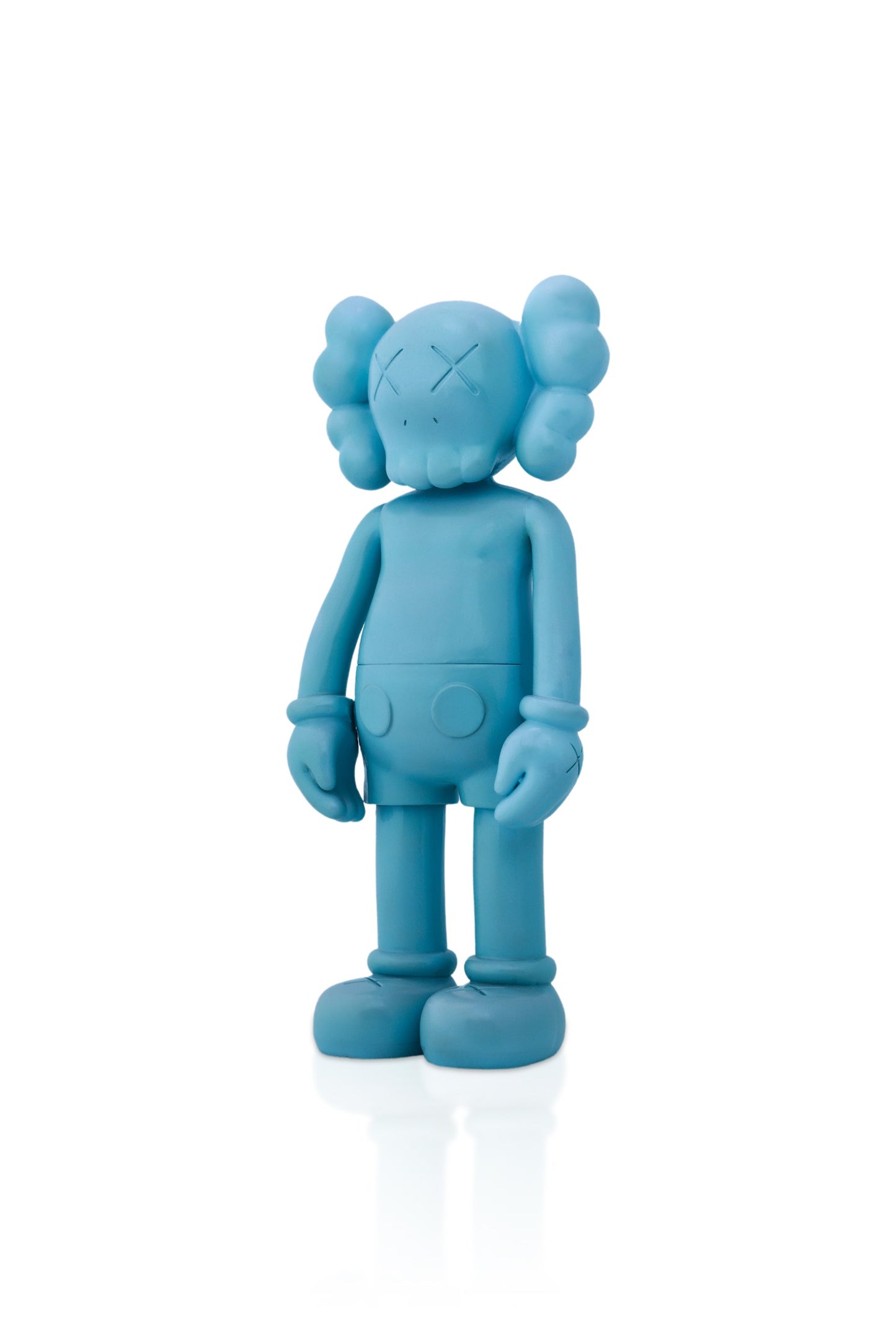 Kaws Sculpture Sky Blue Matte Home Decor (14 x 30 x 8 cm)