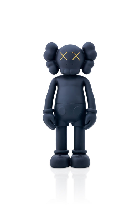Kaws Sculpture Matte Black Pop Art Icon Home Decor (14 x 30 x 8 cm)