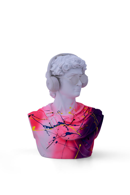 Michelangelo's David Multi-Color Home Decor Sculpture