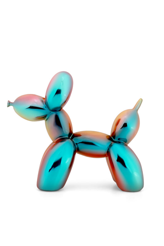 Balloon Dog Rainbow Chrome Home Decor Sculpture