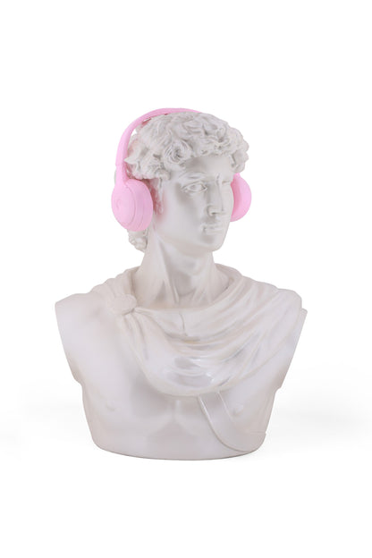 Michelangelo's David Pearl White Marble Home Decor Sculpture